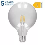 Żarówka LED FILAMENT C E27 G125 4 W 470 lm 3000 K