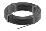 Drut aluminiowy w czarnej powłoce PVC d-8mm (10kg-50m)