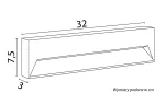 SU-MA oprawa natynkowa MUR LONG ML-320