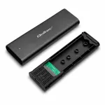 Qoltec Obudowa | kieszeń do dysków  M.2 SSD | NVME | PCI-E | USB-C