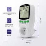 Qoltec Watomierz Licznik zużycia energii PM0627 z historią pomiaru| 3680W | 16A | LCD