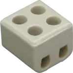 Ceramiczna złączka oświetleniowa 4 złączki 4 mm2