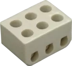 Ceramiczna złączka oświetleniowa 6 złączki 4 mm2