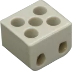 Ceramiczna złączka oświetleniowa 2 złączki 4 mm2