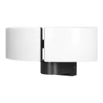 TOS DUO LED 2x20W podwójny naświetlacz ogrodowy, 2x1600lm, IP65, 4000K, PC, czarny