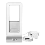 ARTUS zestaw 3 lampek podszafkowych LED, 3x3W, 3x225lm, 4000K, z włącznikiem dotykowym i USB, szare