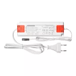 ARTUS zestaw 3 lampek podszafkowych LED, 3x3W, 3x225lm, 4000K, z włącznikiem dotykowym i USB, szare
