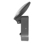 RIOLIT LED 15W, oprawa ogrodowa z czujnikiem ruchu, 1100lm, IP65, 4000K, szara