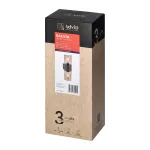 SALVIA oprawa ogrodowa, 2xE27, max. 2x15W, IP54, szara