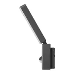 ENID LED 10W, oprawa ogrodowa z czujnikiem ruchu PIR, 800lm, IP65, 4000K, szara