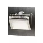 DRACO LED NEW 1,5W, oprawa schodowa podtynkowa, 12VDC, 30lm, 6000K, satyna, czujnik ruchu i zmierzchu
