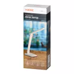 THANGO LED, lampka biurkowa, 8W, 600lm, 3000-4000-6000K, zmiana barwy światła, funkcja ściemniania, biała