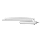 THANGO LED, lampka biurkowa, 8W, 600lm, 3000-4000-6000K, zmiana barwy światła, funkcja ściemniania, biała