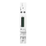 1-fazowy cyfrowy wskaźnik zużycia energii elektrycznej, 40A, 1 moduł, DIN TH-35mm