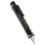 Indukcyjny tester napięcia z latarką, 12-1000V AC, czarny