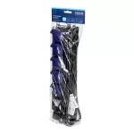 Przedłużacz warsztatowy bryzgoszczelny z wyłącznikiem, 5 gniazd 2P+Z, IP44, schuko przewód gumowy, H05RR-F 3x1,5mm2, długość 3m