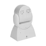 Czujnik ruchu 180st., regulacja pionowa i pozioma, IP65, 1200W, biały