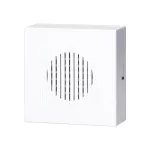 RINGIL MINI AC, dzwonek przewodowy elektroniczny jednotonowy, 230V, śnieżnobiały