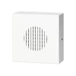 RINGIL MINI AC, dzwonek przewodowy elektroniczny jednotonowy, 230V, biały
