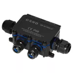 Puszka n/t HD IP68, 0,5-6,0mm2 ,2 dławnice M20, 2 dławnice M16, układ T