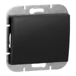 Łącznik krzyżowy p/t Onyx, 10A, 250V, WP-8O, czarny