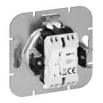 Łącznik jednobiegunowy p/t z podświeleniem Pearl, 10A, 250V, WP-1P/S, biały