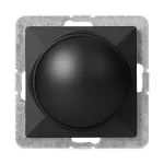 Ściemniacz obrotowy LED Pearl, 230V, 50Hz, Pmin:3W, Pmax:35W, SO-1P/LED, czarny