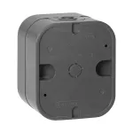 Łącznik n/t świecznikowy B2, 10A, 250V, IP54, WNT-2B2, szary/czarny