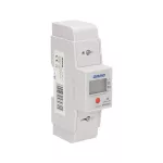 1-fazowy wskaźnik zużycia energii elektrycznej, 80A, dodatkowy wskaźnik, wyjście impulsowe, przycisk RESET, 2 moduły, DIN TH-35mm