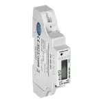 1-fazowy licznik energii elektrycznej, 40A, MID, wyjście impulsowe, podświetlenie, 1 moduł, DIN TH-35mm