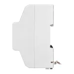 1-fazowy wskaźnik zużycia energii elektrycznej, 80A, 4.3 moduły, DIN TH-35mm