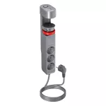Przedłużacz biurkowy 3-krotny 2P+Z, 1,5M H05VV-F 3x1,5mm², 2xUSB+1 typu C
