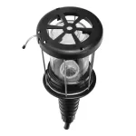 Lampa warsztatowa E27, max.15 W, IP20, szklany klosz