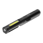 Latarka warsztatowa LED, 5+3W, 300lm+70lm, 600mAh, magnes, klips