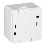 Łącznik podwójny n/t 10A, 250V, świecznikowy IP44, SMART, biały