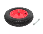 AWTOOLS KOŁO PNEU. 2PR CZERWONE 4.00-8/METAL.ŁOŻ+OŚ