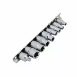 AWTOOLS ZESTAW NASADEK TORX 1/4" 3/8" E5-E16 9cz. BLACK LINE