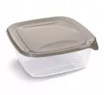 CURVER POJEMNIK NA ŻYWNOŚĆ FRESH&GO 0,25L KWADRATOWY BEŻOWY