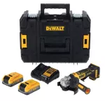 DEWALT SZLIFIERKA KĄTOWA  125mm 18V DCG404S2T 2x3,5Ah BL
