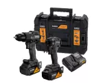 DEWALT ZESTAW COMBO 18V DCK2222MP2T (DCD86M, DCF86M) 2x5,0Ah TSTAK MCLAREN