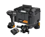 DEWALT ZESTAW COMBO 18V DCK2225MP2T (DCF99M, DCG45M) 2x5,0Ah TSTAK MCLAREN