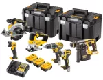 DEWALT ZESTAW COMBO 18V DCK690P3T (DCD796, DCF887, DCS565, DCH273, DCS334, DCL040) 3x5,0Ah 2x TSTAK