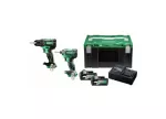 HIKOKI ZESTAW 18V KC18DE WBZ (DS18DE + WH18DE) 2x5,0Ah MV HSC