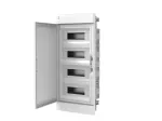 ELEGANT rozdzielnica 4x12 PE+N podtynkowa  IP 40 - kolor biały