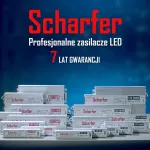 Zasilacz led hermetyczny 12V 400W         Scharfer 7Y
