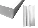 Ramka montażowa panelu led 600x600x65mm n/t biała (do serii Color,Costa,Perus)