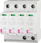ETITEC SM T2 300/20 3+1 RC Ogranicznik przepięć T2 (C) - bez prądu upływu