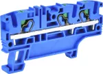 ESH-EFC.4/1+2B Złączka sprężynowa 4 mm2 PUSH-IN (niebieska)