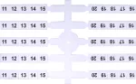 EO3 11-20 Oznacznik elastyczny (20 x 10 szt.)