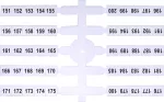 EO3 151-200 Oznacznik elastyczny (4 x 50 szt.)